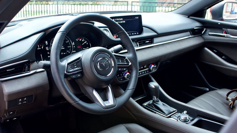 The interior on the Signature trim.